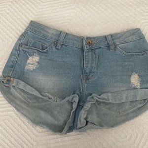 Jean shorts size 4